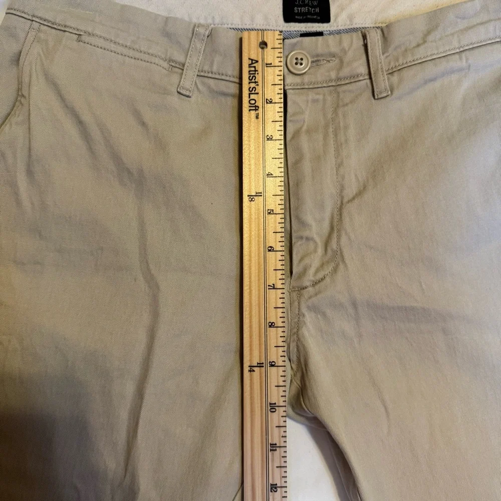 J.Crew Men's 484 Slim Fit Stretch Chino Pants Khaki 30x32‎